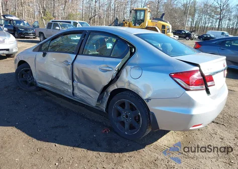 2015 Honda Civic Ex from USA, damaged, VIN 19XFB2F88FE225358
